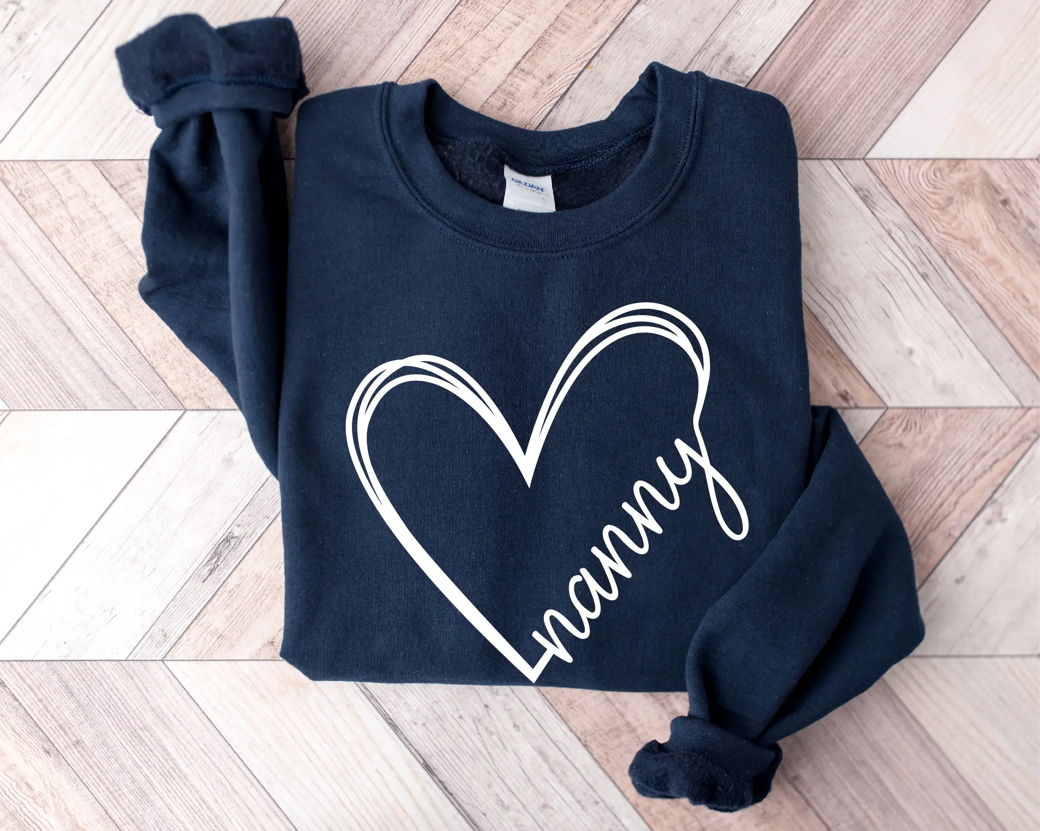 Nanny Heart Sweatshirt, Promoted To Grandma Gift Hoodie, Best Nanny Ever Sweatshirt, Nanna Birthday Gift Hoodie, Cute Grandmommy Sweatshirt, Nanny Mother's Day Gift Idea