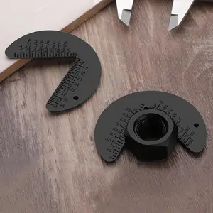Screw Thread Gauge Lightweight Engineering Ruler Hexagon G1/8 2 g13/8  Tools Portable Measure Size Check Fittings