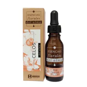 Gotas Naturales de Esencias Florales del Alma para Aliviar los Celos 20 ml - Remedy for Emotional Discomfort Oil Healthcare Therapeutic Therapy Fitness Wellness
