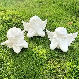 Cherubs Angels Resin Statue Figurine, Indoor Home Decoration, Adorable Angel Sculpture Memorial Statue, Perfect for Romance Gifts