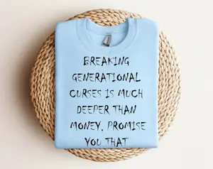 Breaking Generational Curses DTF Transfers