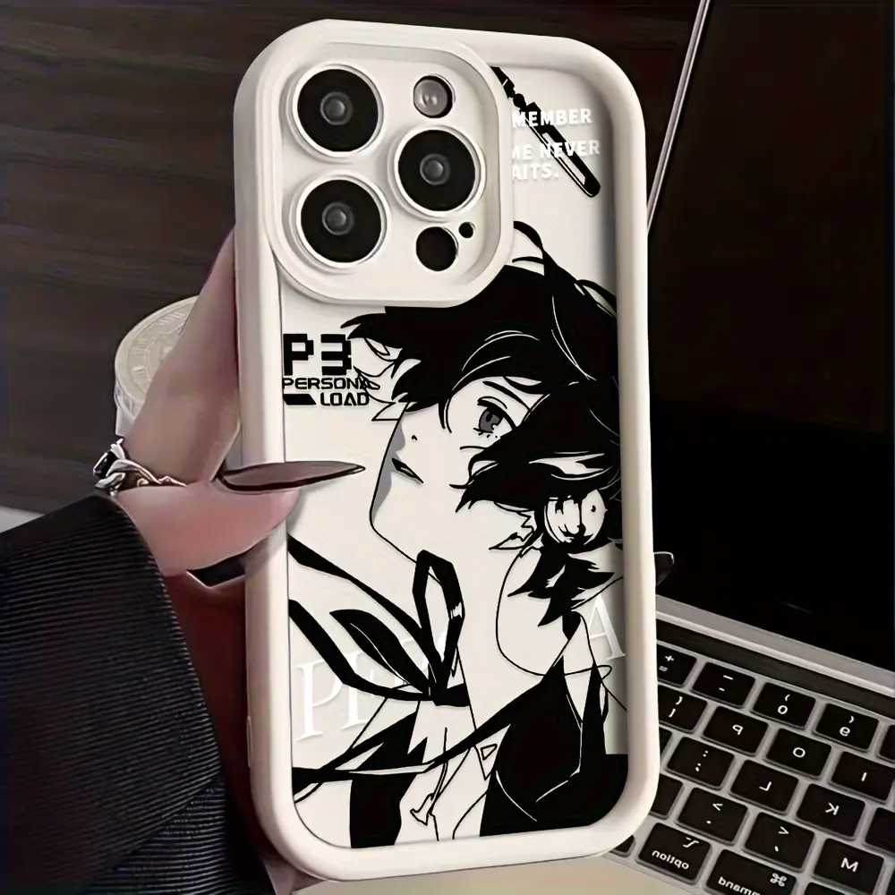 Personalized Colorful Animal Cartoon Game Persona Smartphone Case - Protective Shockproof Soft TPU Anti-Fall Back Cover for iPhone 17 Air,16,15,14,13,12,11 Pro Max Plus Mobile Phone Accessory