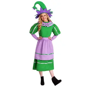Plus Size Munchkin Girl Costume Dress for Women