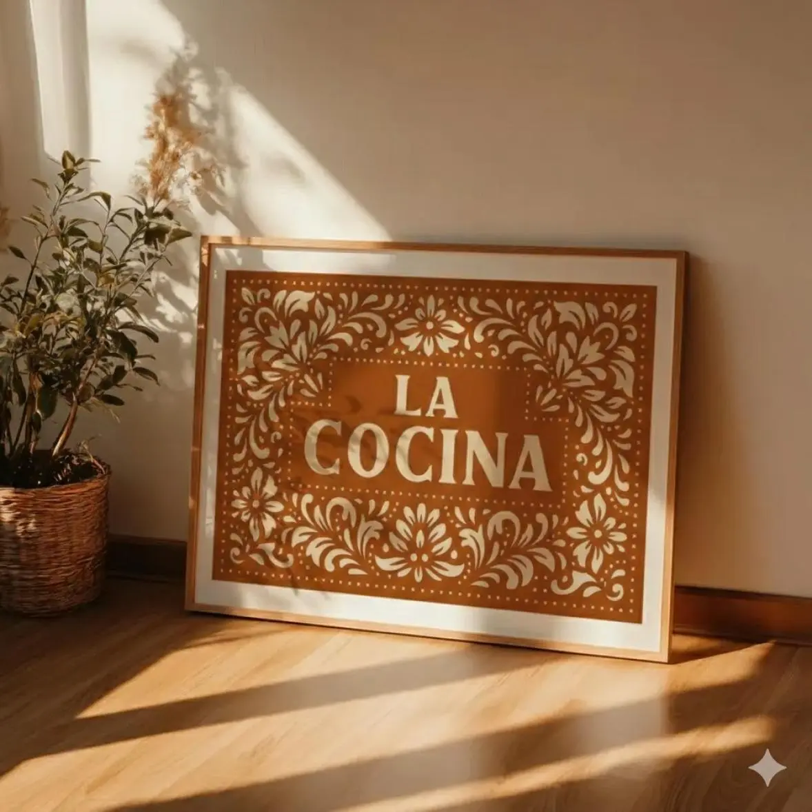 [UNFRAMED] Talavera Mexicana, Mexico Wall Art, Mexican Art, Kitchen Art, Cocina Mexicana,Folk Art