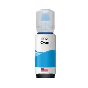 Replacement Ink Bottle For Epson 502 (T502220-S) 70 ml Cyan