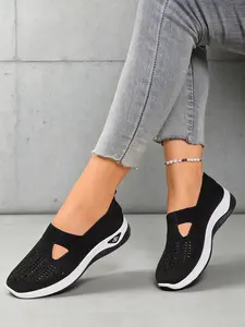 Women's Casual Sports Shoes, Comfortable Fashion, New Versatile Design, Lightweight Mesh Breathable Shoes, Daily Indoor Outdoor Walking Shoes