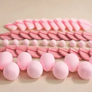 50-Piece Dry Wet Makeup Sponge Set, 5 Styles Foundation Pads, Full Face Use, Professional Beauty Tools, Ideal for Home, Outing, Dorms, Beauty Blend
