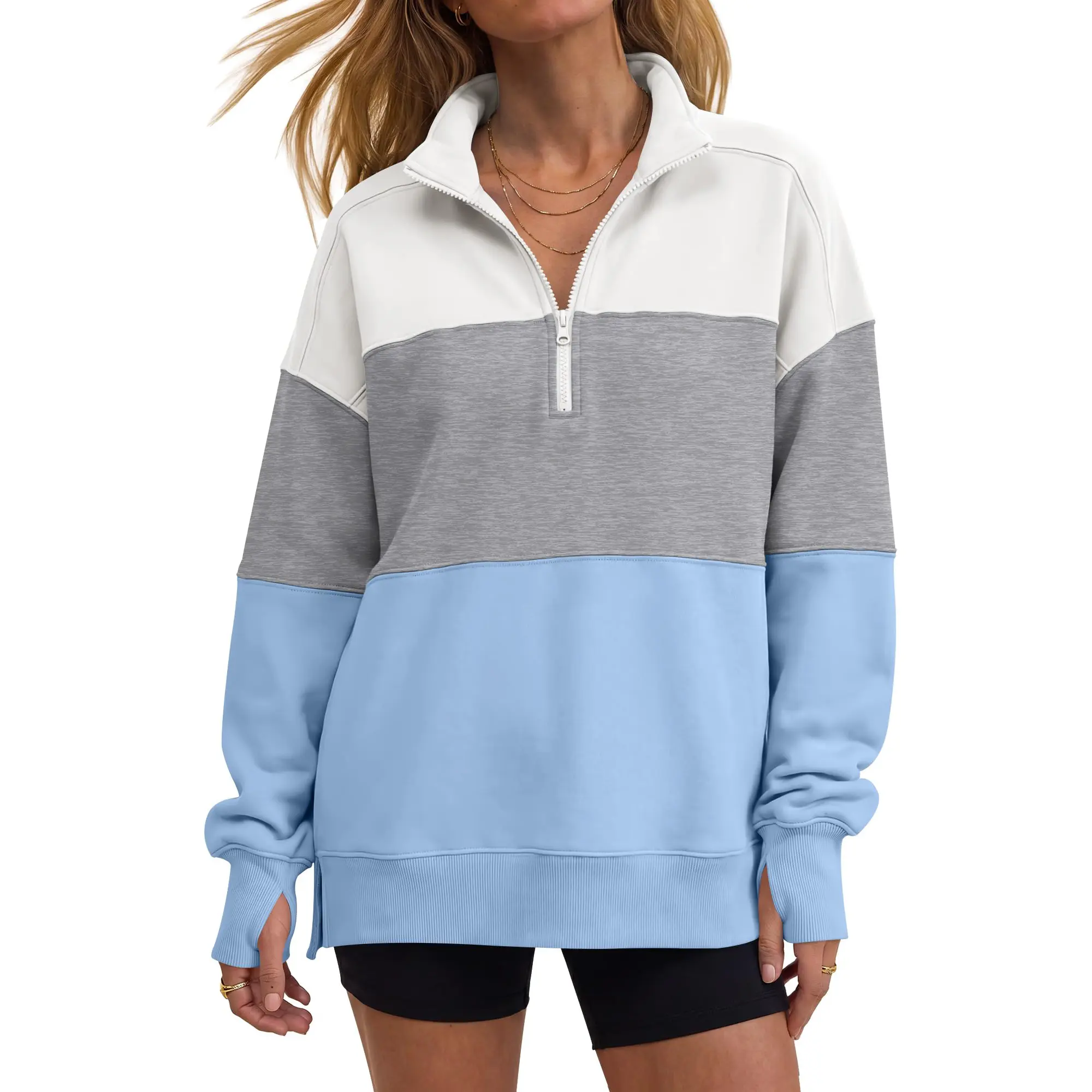 White Light Grey Sky Blue