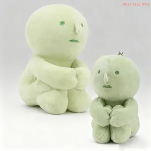 Mysterious Little Man Plush Toy, Stuffed Animal, Soft Huggable, Soft & Cuddly Keychain, Perfect Gift for Kids & Adults, Hangable Accessory for Bags & Decorations