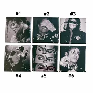 10 Ops (NOT COMBO 10) Michael Jackson Acrylic Magnet | Handmade Fridge Magnets | King of Pop Gift for Fans