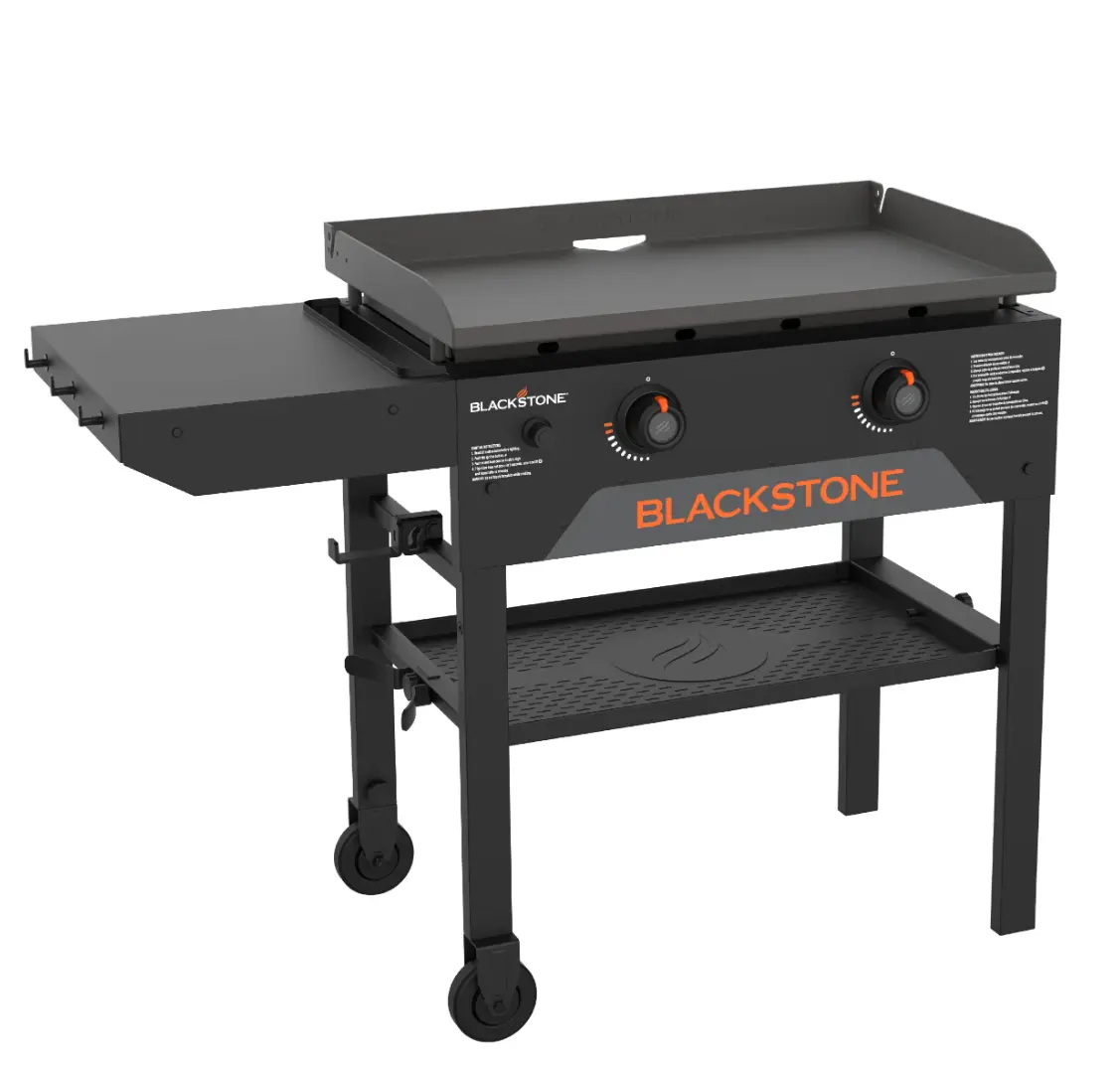 Blackstone Adventure Ready 2-Burner 28” Propane Griddle with Omnivore Griddle Plate