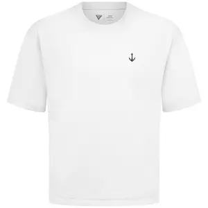 Seattle Kraken Levelwear White Anchor Luxe Sig Tee