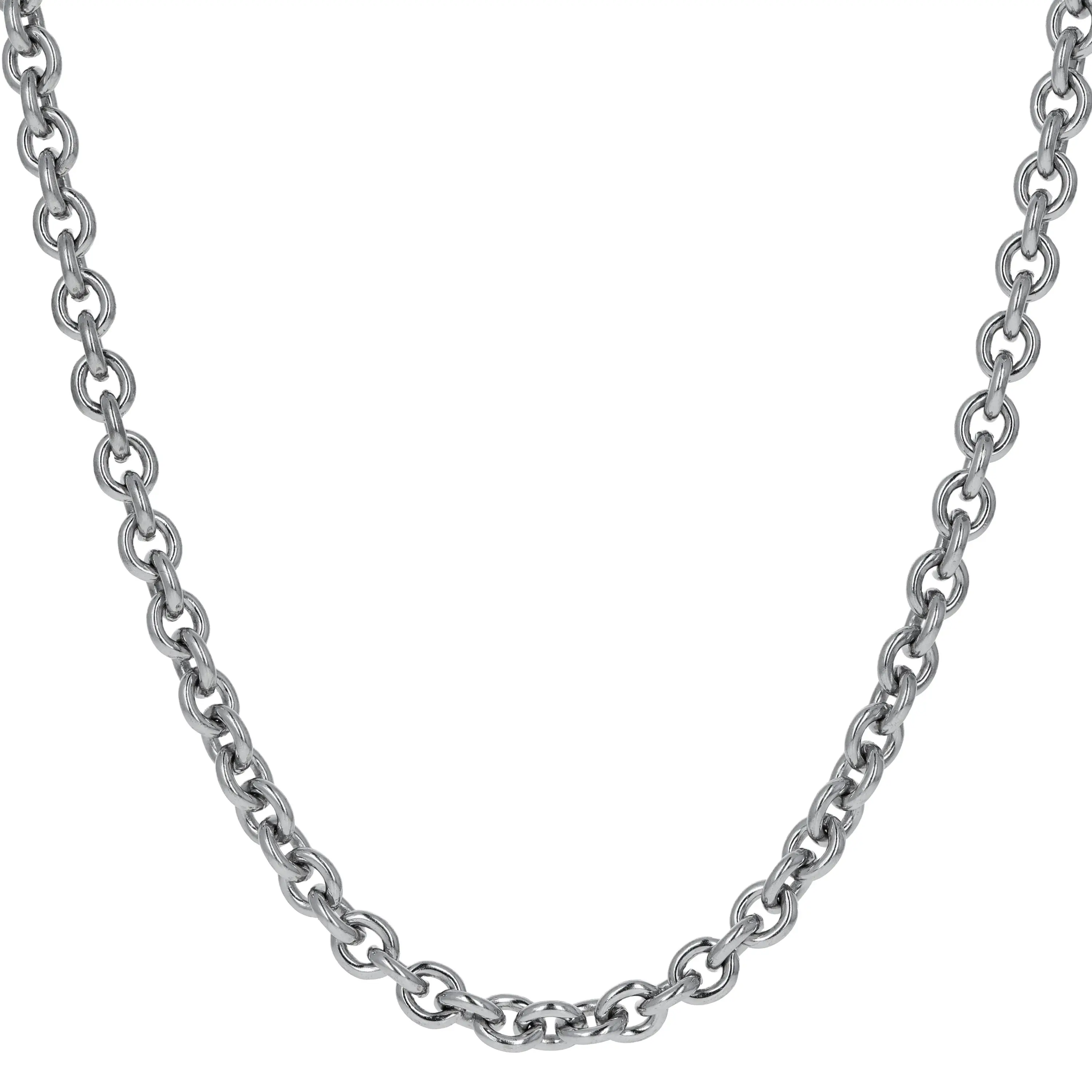 Pre-owned Cartier Rolo Chain Necklace