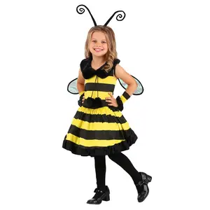 Toddler Girl's Deluxe Bumble Bee Costume