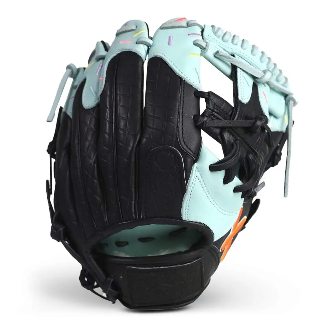 Unisex Handmade Craft Kip Leather Multi-Size Mint Blackout Baseball Glove, Ice Cream Theme Sports & Outdoor Ball Sports Accessory, Baseballequipment, Sprinkle Top