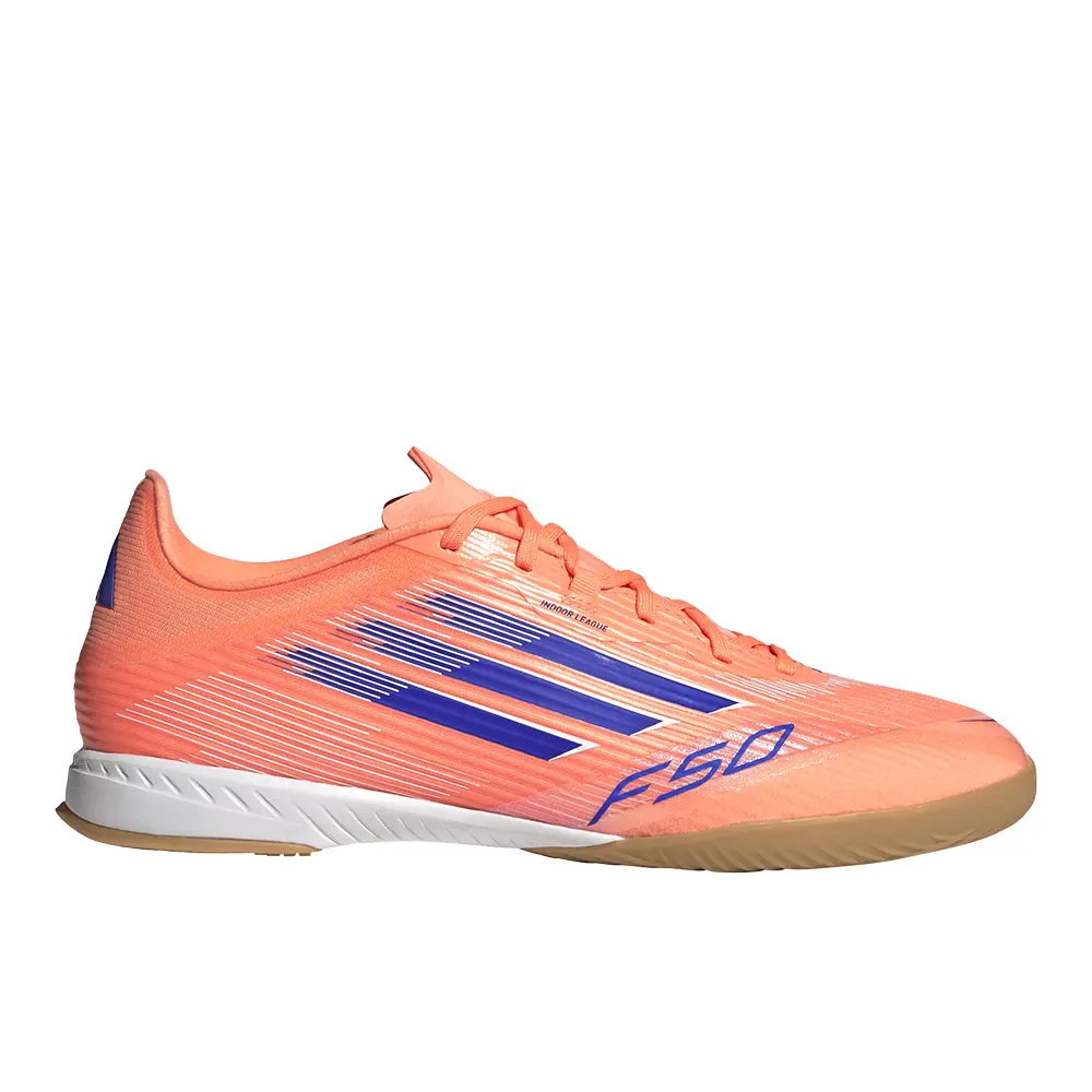adidas Mens F50 League Indoor Soccer Cleats  - Orange
