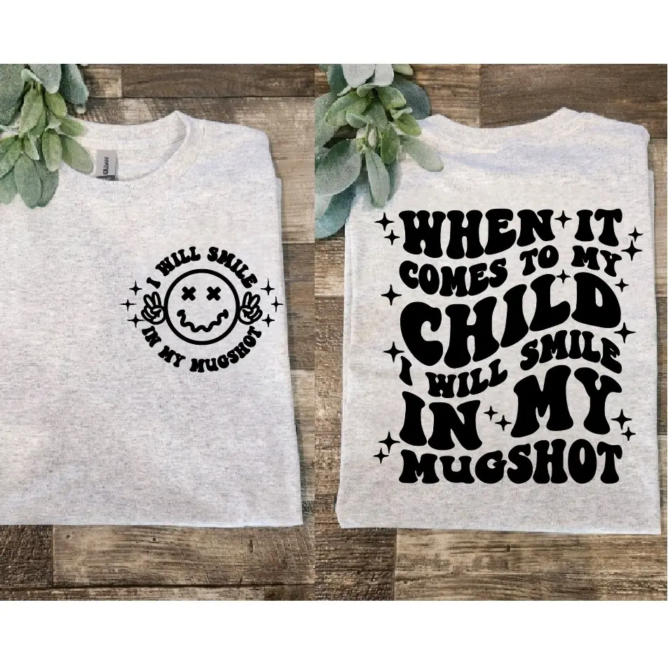 funny mom shirt when it comes to my child retro cute popular trending mama Sublimation