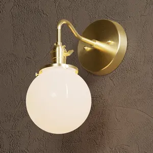 Alford - 6" Globe Single Light Sconce