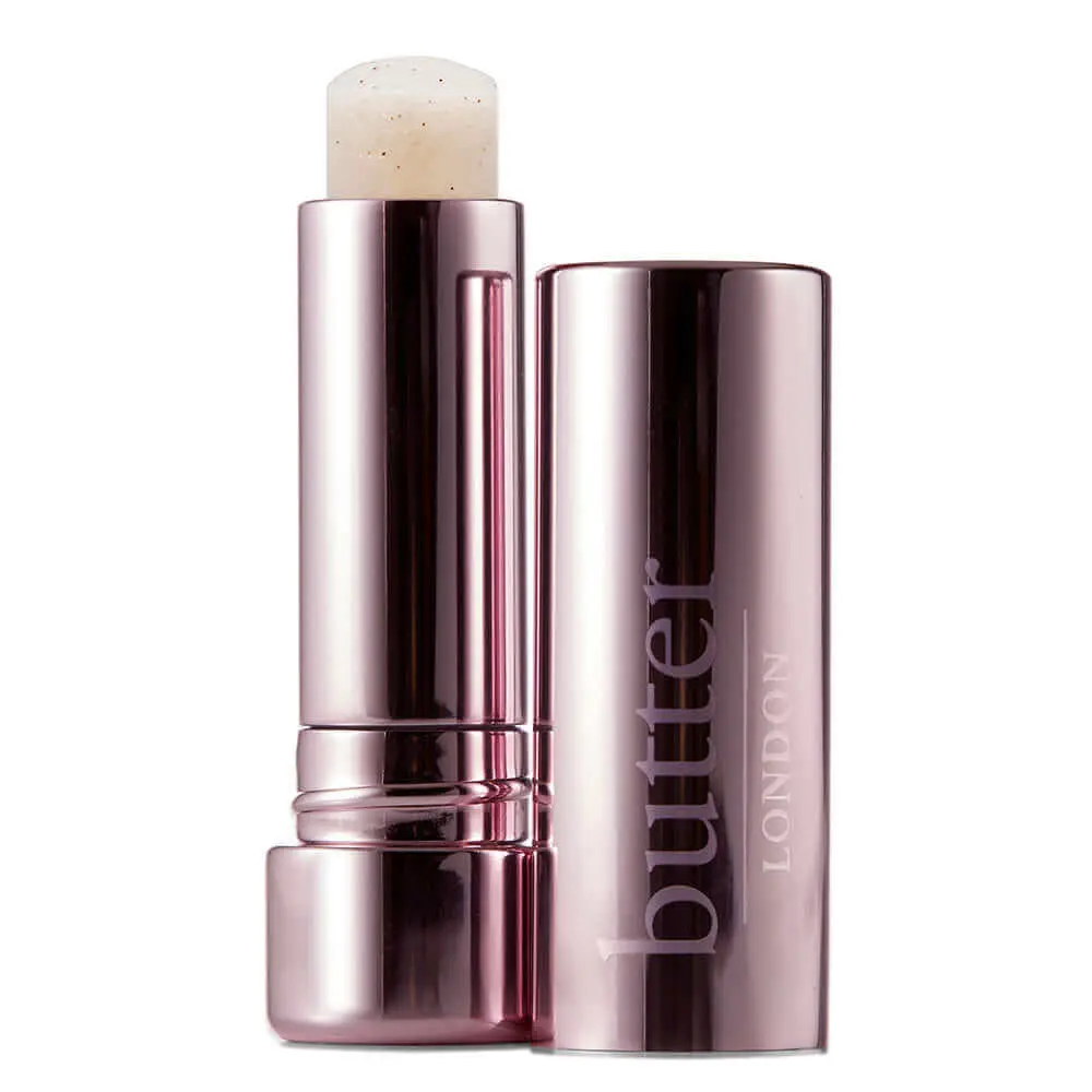 butter LONDON LIPPY Lip Scrub Sugar Buttercream Treatment - Exfoliant & Moisturizer for Dry Lips with Jojoba & Coconut - Cruelty-Free, Gluten-Free, Paraben-Free