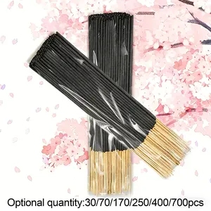 Japanese Cherry Blossom Incense Sticks, Scented Fragrance, Long Burning Time, Smooth Clean Smoke, Suitable for Home Kitchen Restaurant