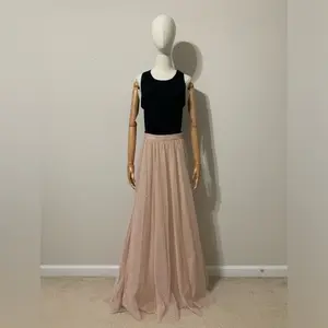 Glittery / Sparkly Chiffon Puffer Skirt