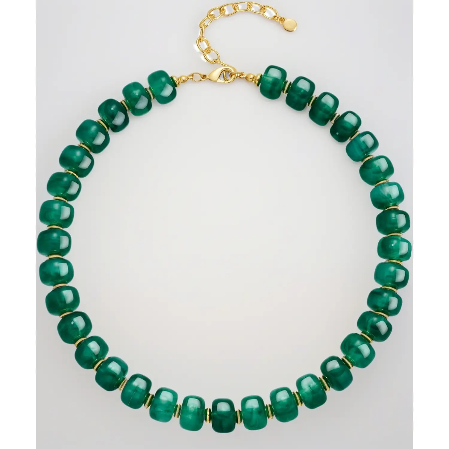 green necklace