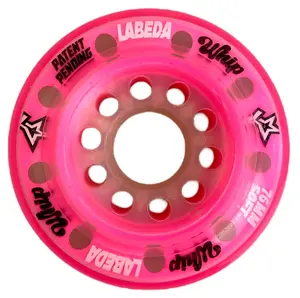 Labeda Whips Roller Hockey Wheel - Pink Soft 80mm - Single Wheel
