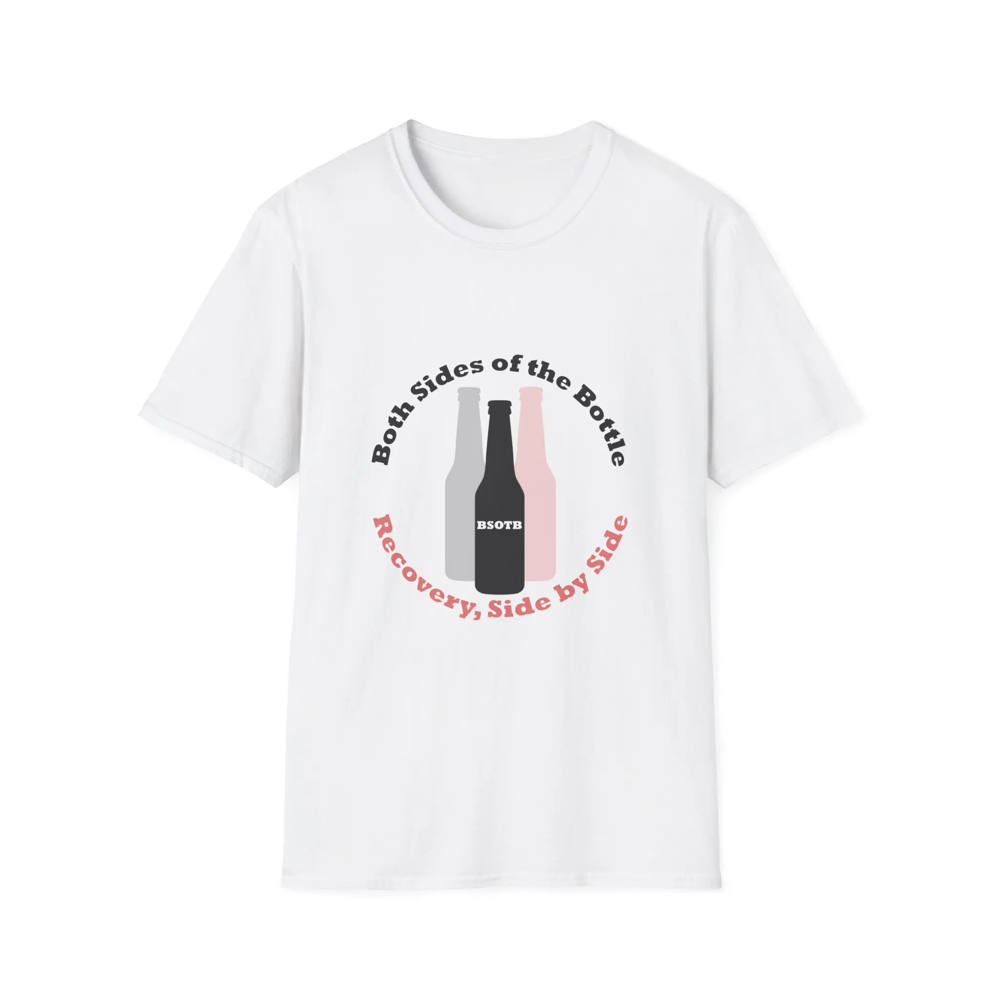 Both Sides of the Bottle Recovery T-Shirt | Recovery Support Tee