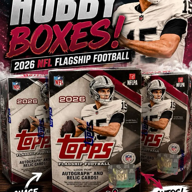 2026 TOPPS FLAGSHIP FOOTBALL 1 HOBBY 1 MEGA * NEW RELEASE*