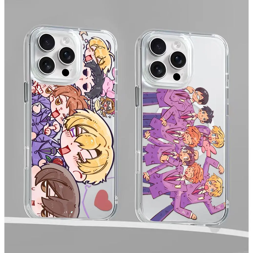Ouran High School Host Club phone case for iPhone 17/16/15/14/13/12/11 Xs Pro Max Plus/AIR/E,Magnetic for Samsung S26/S25/S24/S23/S22/S21/NOTE20/10/9/PLUS/ULTRA/FE/EDGE/A56/A54/A57/A55/A37/A36/A35/A34/A26/A25/A24/A23/A17/A16,Shockproof Protective Cover