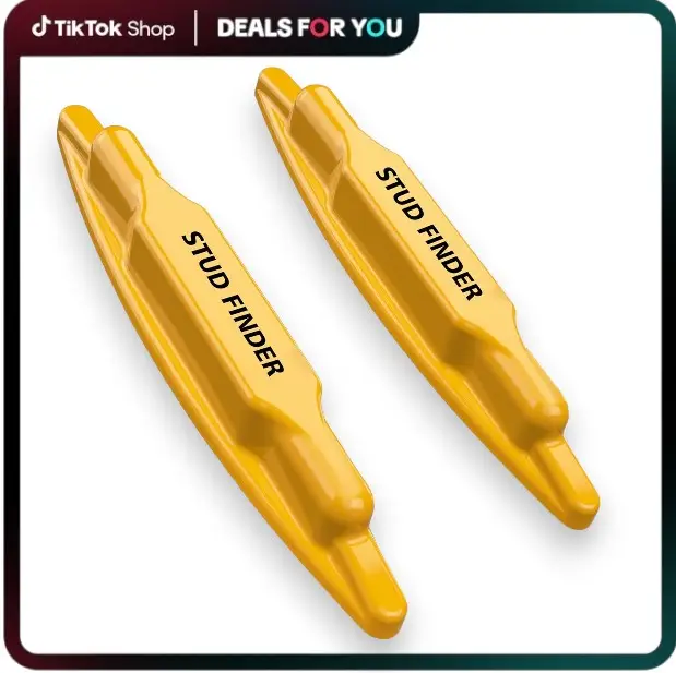 2 PCS Magnetic Stud Finder Easy to Use, Locate Screws, Nails, Metal Studs Compatible with All Drywall Construction