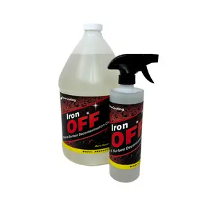 Iron Off Decontamination Cleaner Is The Best Rim Cleaner on The Market For Black , Matte, or Powder Coated Rims