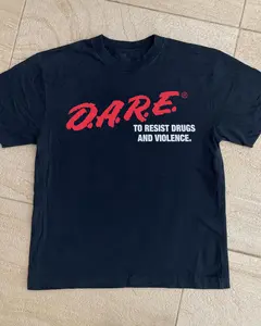 VINTAGE 1980s DARE MERCH BLACK T-SHIRT