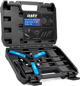 3 Jaw Harmonic Balancer Puller Tool – Adjustable Pulley Remover Kit for Chevy, Chrysler, Cadillac & Ford