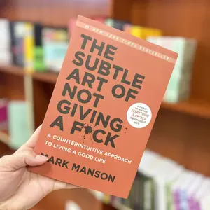 The Subtle Art of Not Giving a Fck Book By Mark Manson Paperback