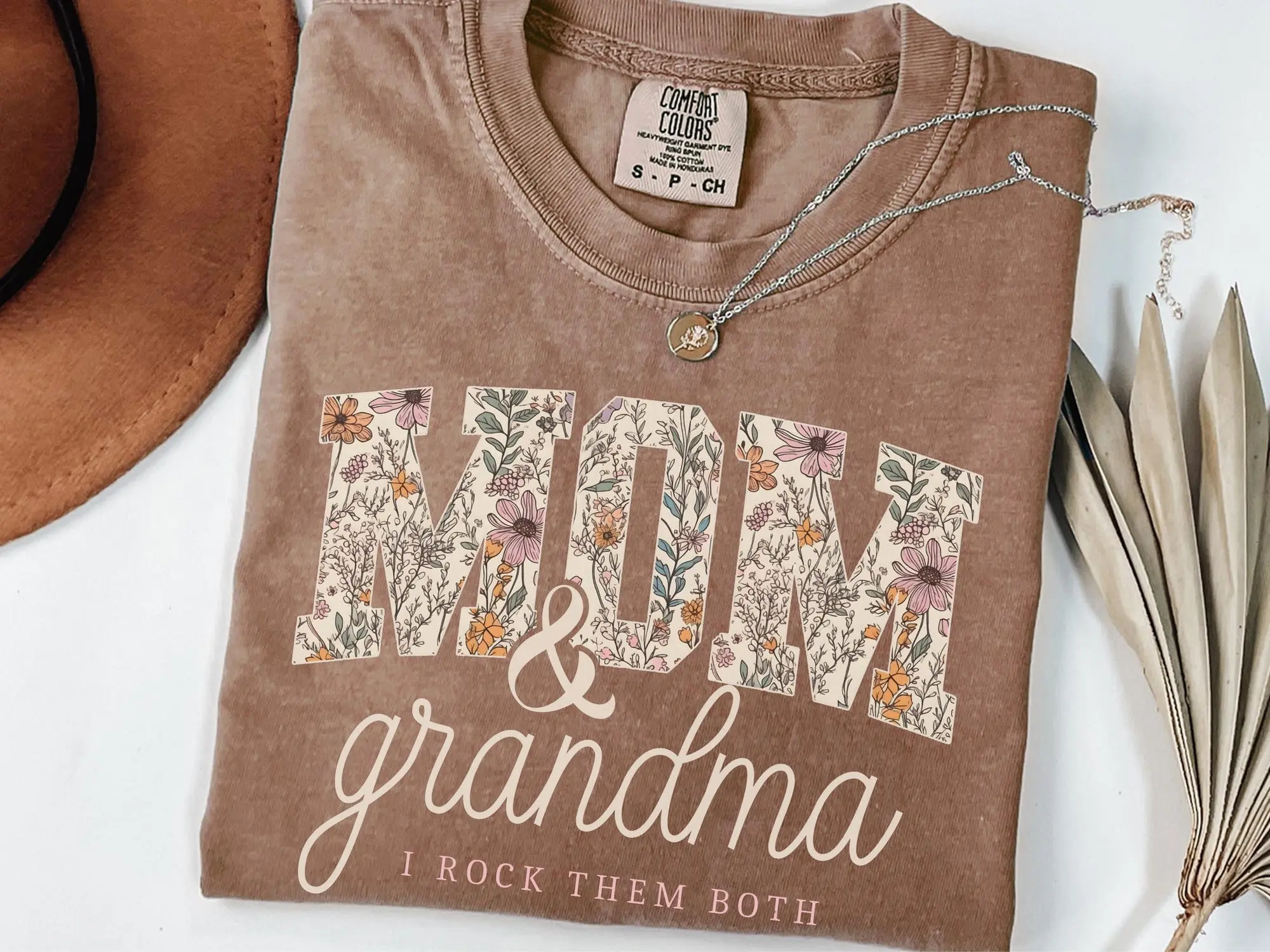 Custom Comfort Colors grandma shirt, Mother's Day gift, Grandmother gift idea