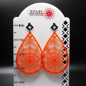Spider Web Earrings Halloween