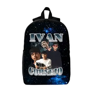 Ivan Cornejo Mirada Backpack Stellar Style Epic Galaxy Print Tough Build School Sport Backpack for Fans