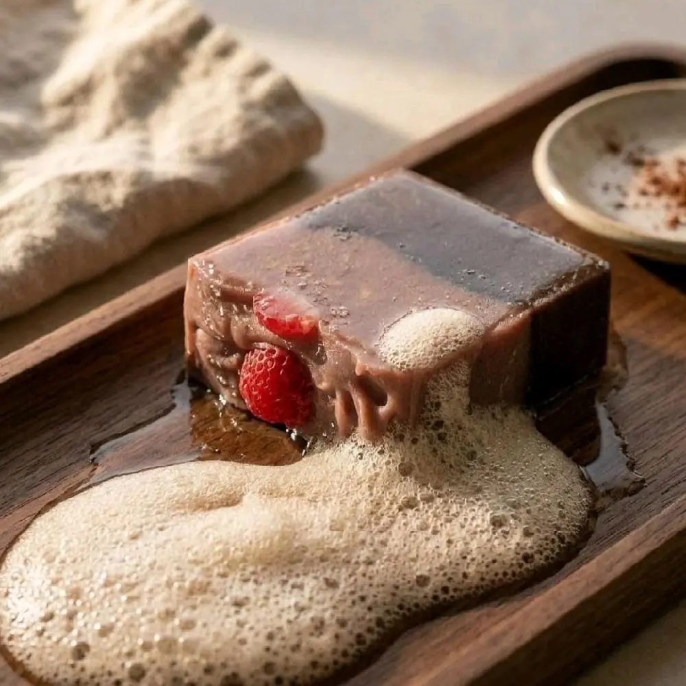 Chocolate Covered Strawberry Soap