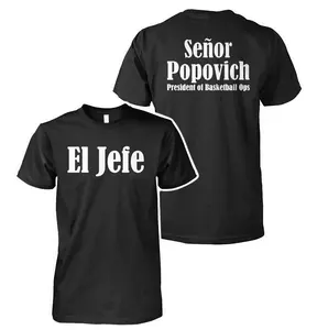 I'm No Longer Coach I'm El Jefe T-Shirt, Coach Pop is a Real One Tee, Greg Popovich Thanks Merch, Gift For Fan, Full Colors