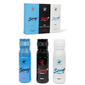 Beverly Hills Polo Club | Sexy + Pheromones Eau de Parfum for Men – 3.4oz / 100ml – Bold, Confident & Irresistible Masculine Fragrances (Alpha, Boss, Player) – Long-Lasting All-Day Scent | Ideal for Everyday Use, Office, or Special Occasions Scented Perfu