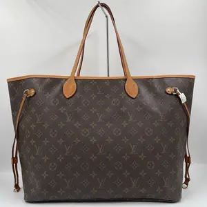 Pre-owned Louis Vuitton Canvas Tote Bags CALUXB Monogram Neo Neverfull GM Pivoine
