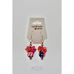 American Flag Earrings