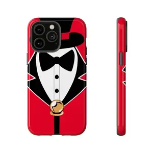 Caine Tough Phone Case, The Amazing Digital Circus Animated Series Fan Merch