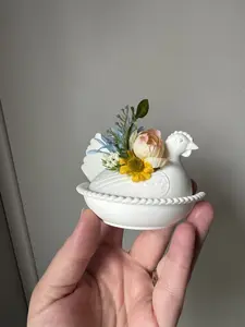 Hen on a Nest Magnet