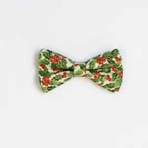 Christmas Holly Snap-On Ties