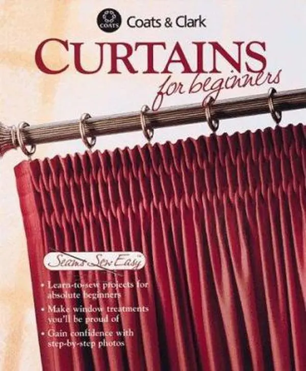 USED Book - Curtains for Beginners by Creative Publishing International (Hardcover) - english