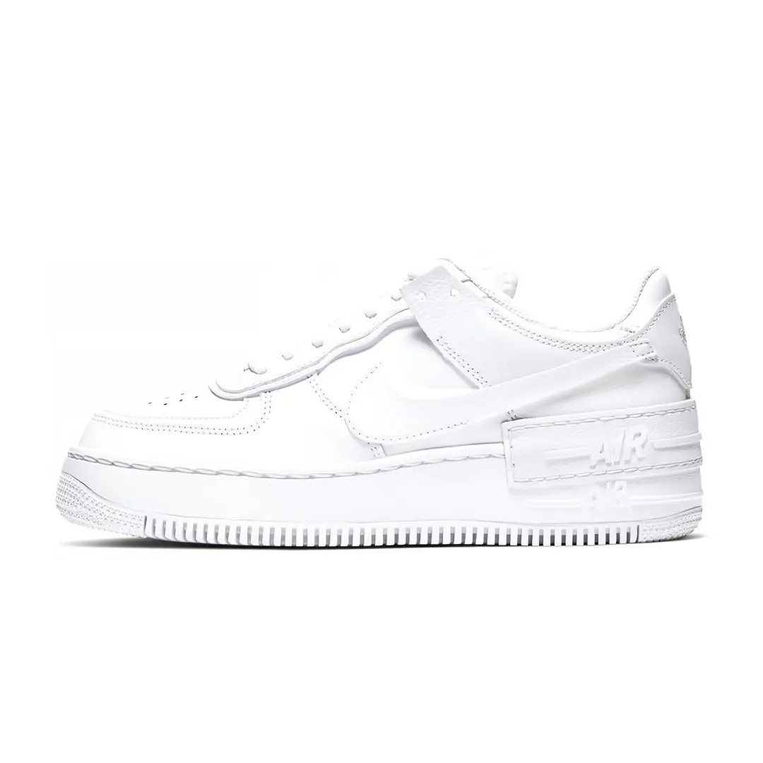 Nike Air Force1 Shadow Low CI0919 100 - Classic Low-top Sneaker for Everyday Wear with Timeless Style and Comfort