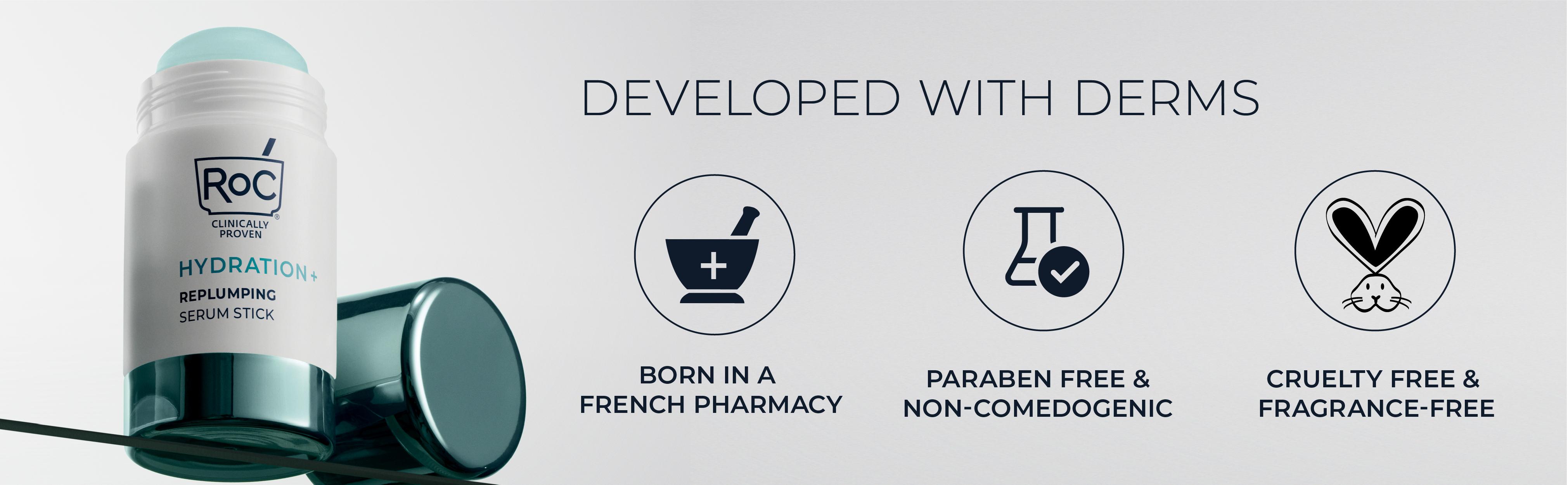 [RoC Skincare] Hydration+ Serum Stick