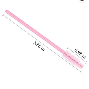 Eyelash Extension Kit 100 Pcs Eyelash Brush Hydrogel Eye Pads Micro Swabs Rings
